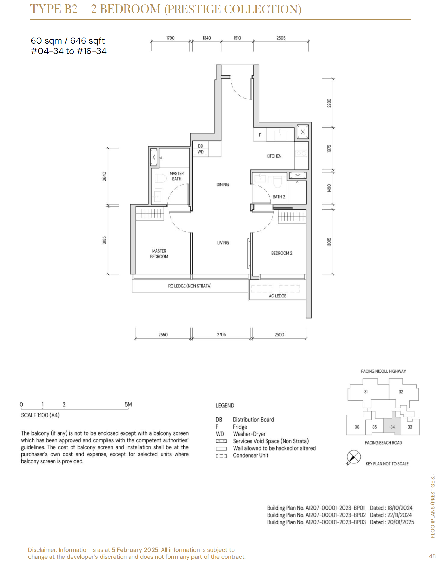 Floor plan type B2