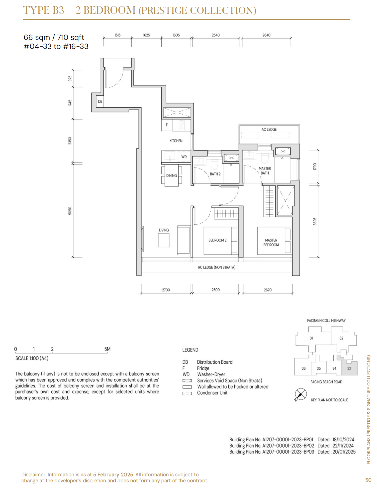 Floor plan type B3