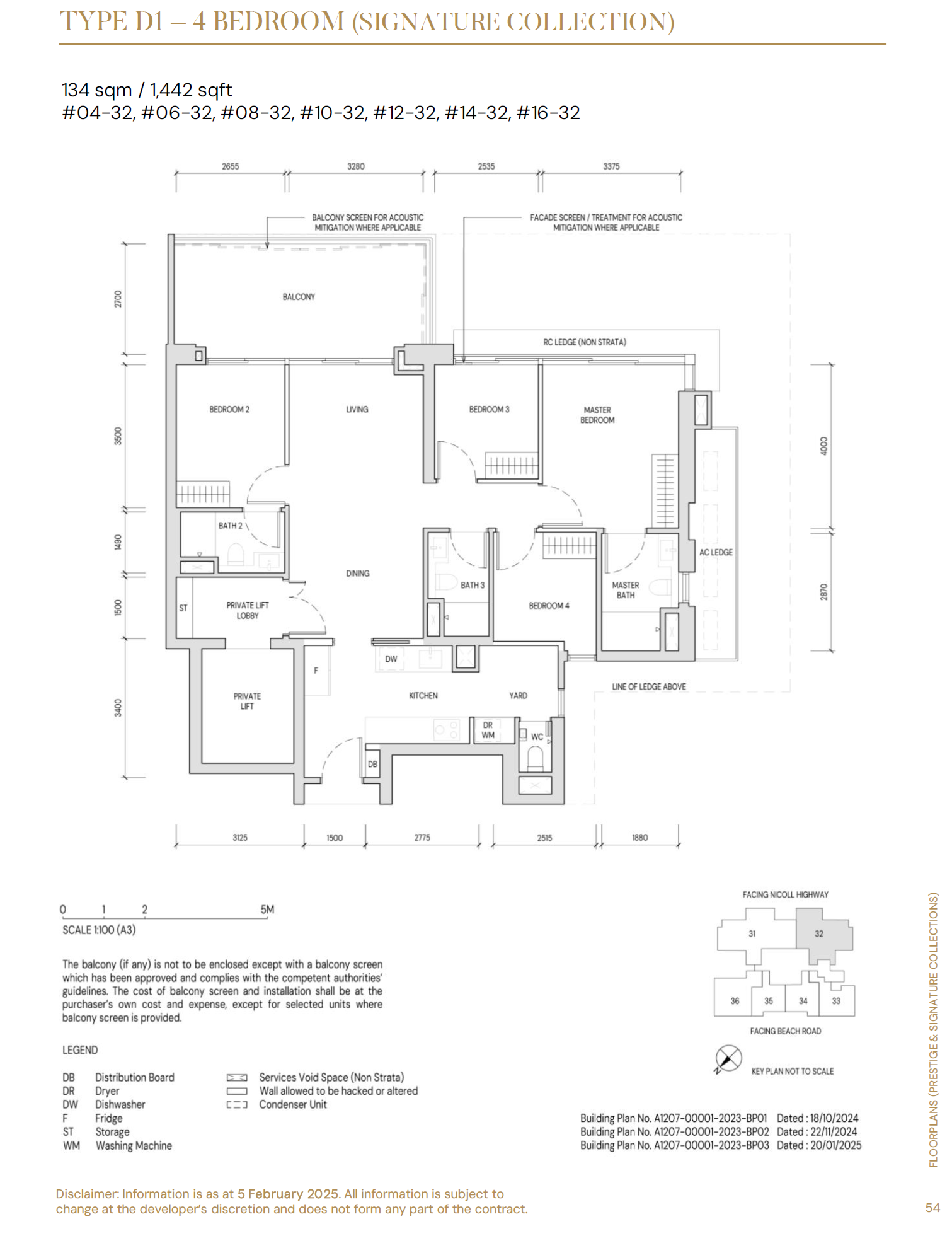 Floor plan type D1