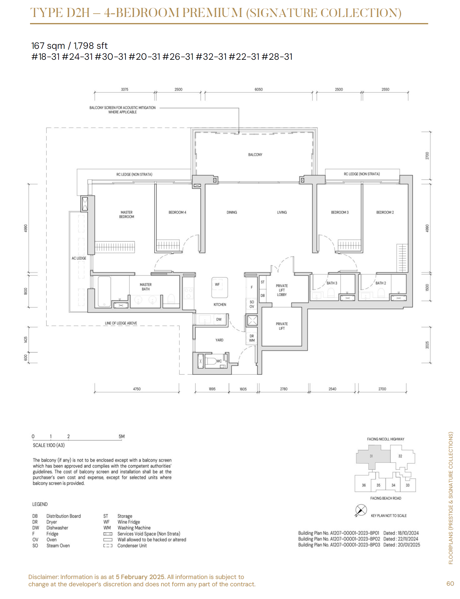 Floor plan type D2H