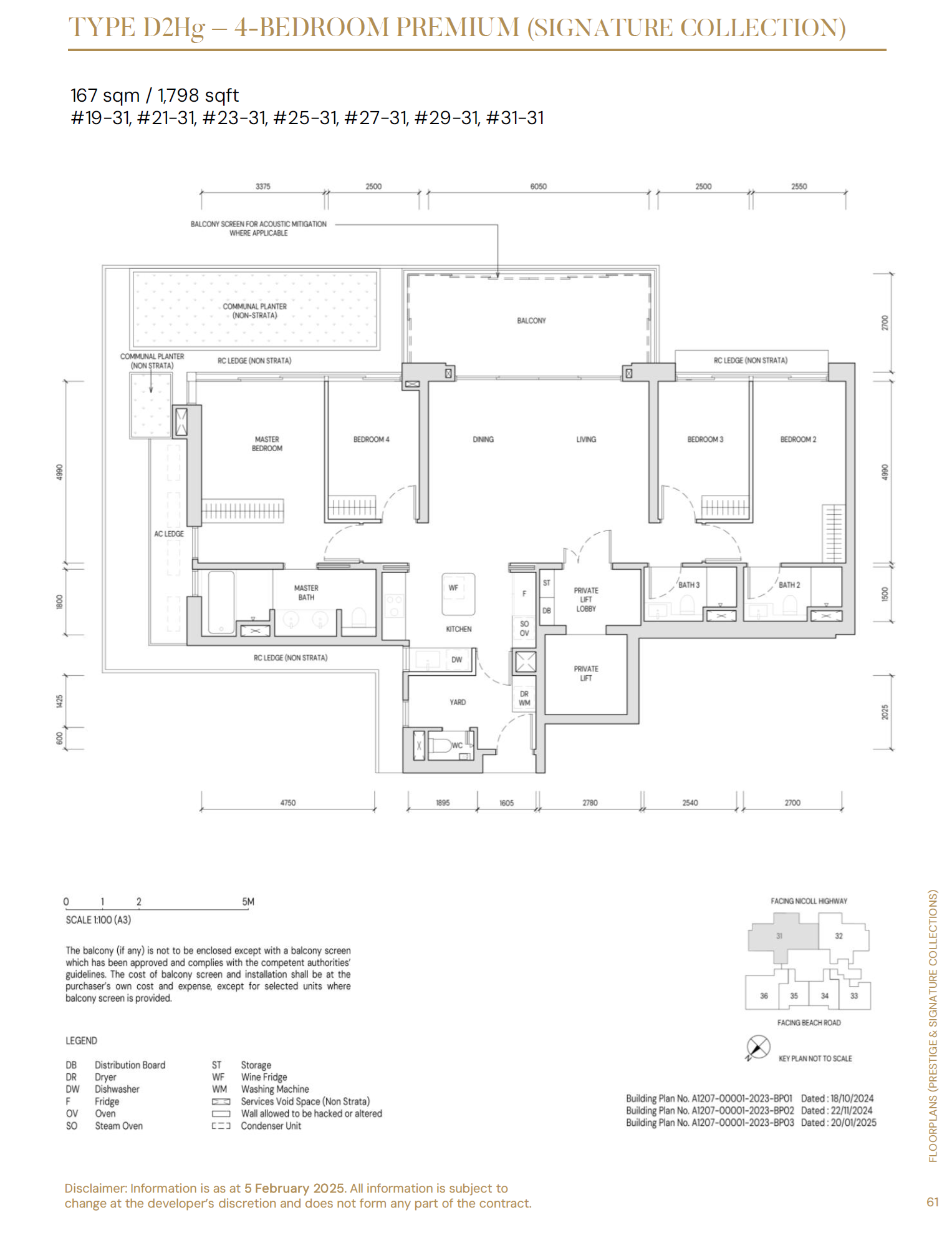 Floor plan type D2Hg